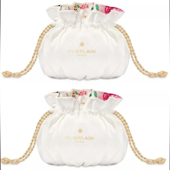 Guerlain White Drawstring Pouch - Picture 2 of 2